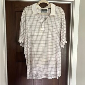 Daniel Cremieux White Polo Shirt Lightweight Cotton